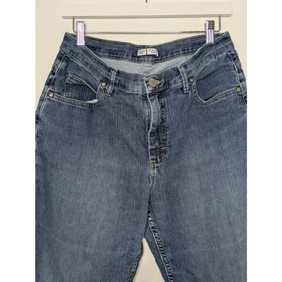 Riders By Lee Jeans Women’s 12P Blue Classic Fit Straight Leg Stretch Denim - Picture 4 of 8